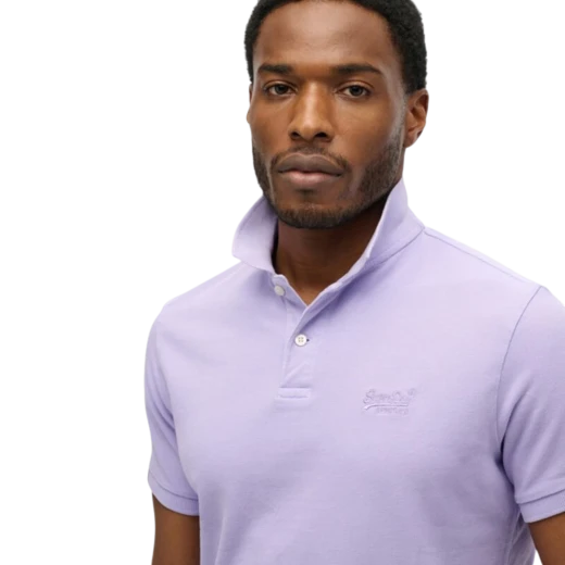 SUPERDRY MUŠKA POLO MAJICA LJUBIČASTA 47580