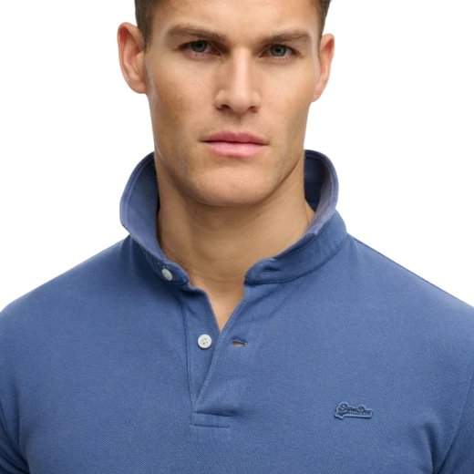 SUPERDRY MUŠKA POLO MAJICA PLAVA 47741