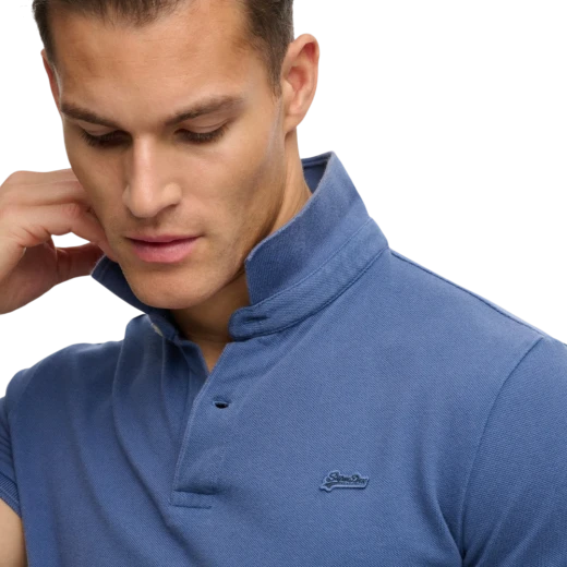 SUPERDRY MUŠKA POLO MAJICA PLAVA 47741