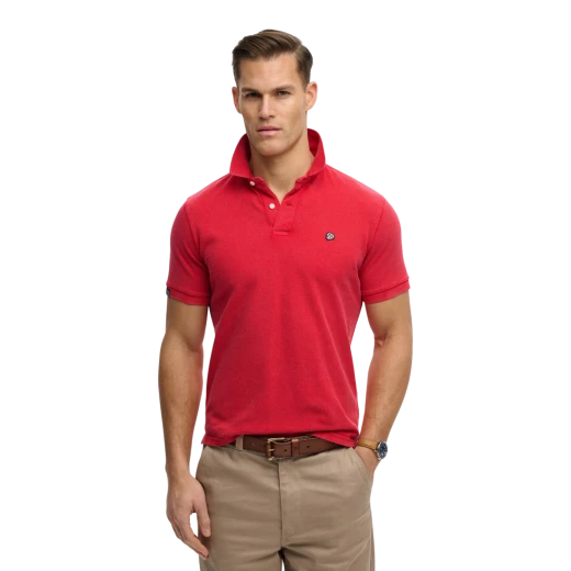 SUPERDRY MUŠKA POLO MAJICA CRVENA