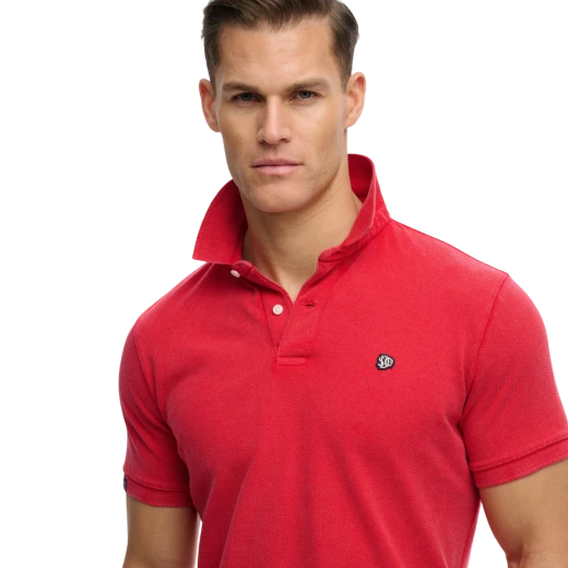 SUPERDRY MUŠKA POLO MAJICA CRVENA 50201