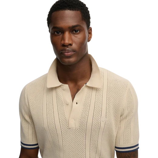 SUPERDRY MUŠKA POLO MAJICA BEŽ 50203