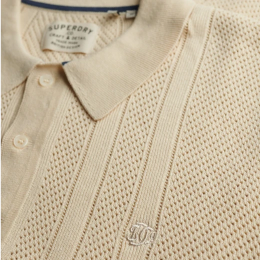 SUPERDRY MUŠKA POLO MAJICA BEŽ 50203
