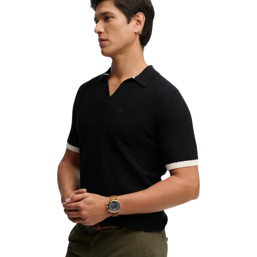 SUPERDRY MUŠKA POLO MAJICA CRNA 50205