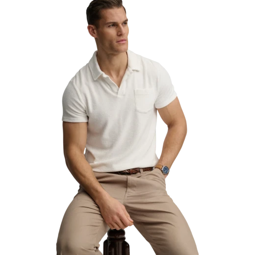 SUPERDRY MUŠKA POLO MAJICA BIJELA