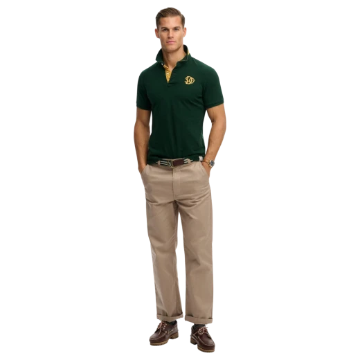 SUPERDRY MUŠKA POLO MAJICA MASLINASTA 50211