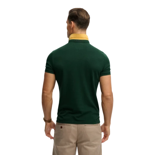 SUPERDRY MUŠKA POLO MAJICA MASLINASTA 50211