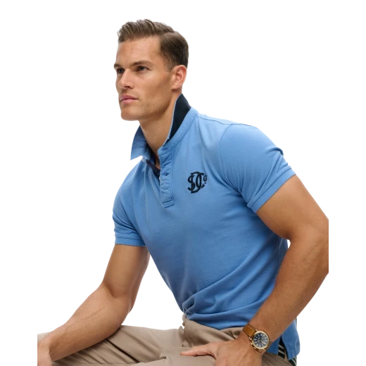 SUPERDRY MUŠKA POLO MAJICA PLAVA 50212