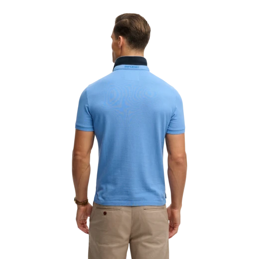 SUPERDRY MUŠKA POLO MAJICA PLAVA 50212