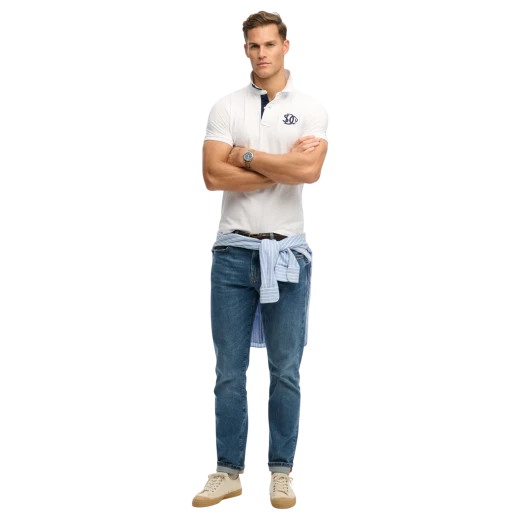 SUPERDRY MUŠKA POLO MAJICA BIJELA 50214