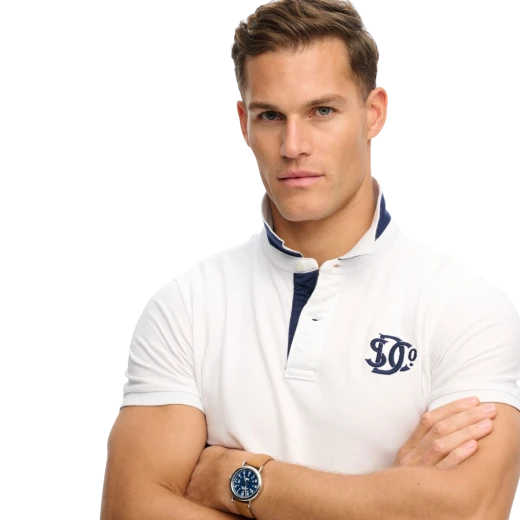 SUPERDRY MUŠKA POLO MAJICA BIJELA 50214