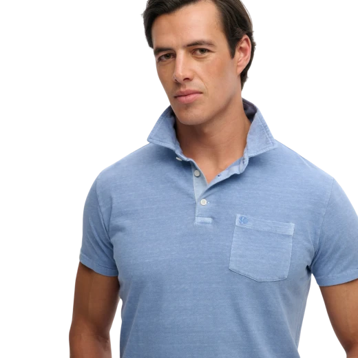 SUPERDRY MUŠKA POLO MAJICA PLAVA 50218