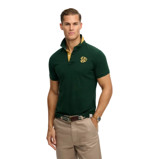 SUPERDRY MUŠKA POLO MAJICA ZELENA