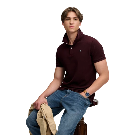 SUPERDRY MUŠKA POLO MAJICA BORDO 53060