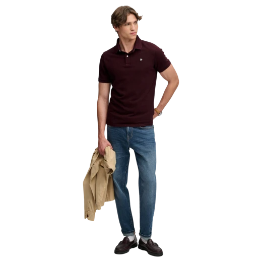 SUPERDRY MUŠKA POLO MAJICA BORDO 53060
