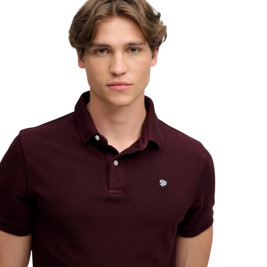 SUPERDRY MUŠKA POLO MAJICA BORDO 53060