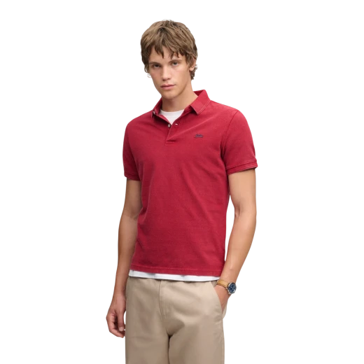 SUPERDRY MUŠKA POLO MAJICA CRVENA