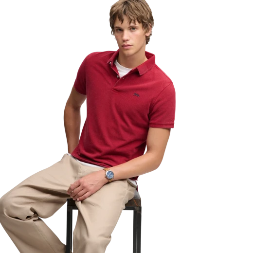SUPERDRY MUŠKA POLO MAJICA CRVENA 53064