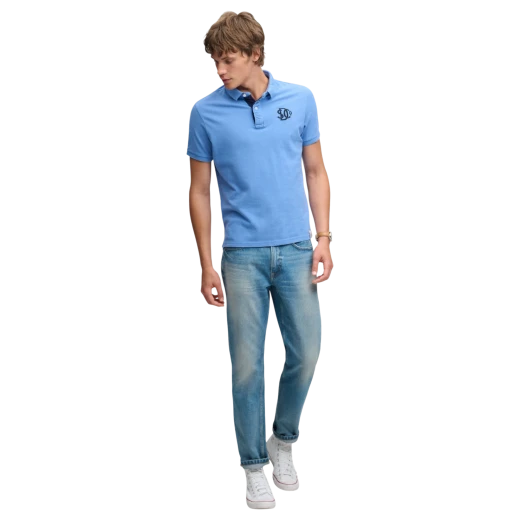 SUPERDRY MUŠKA POLO MAJICA PLAVA 53065