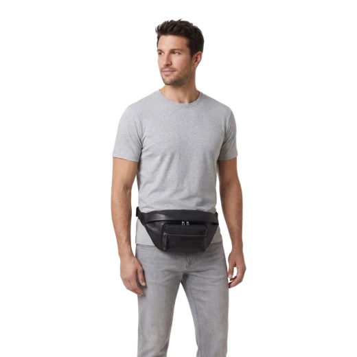 BOGNER MUŠKA TORBICA CRNA 54471