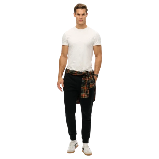 SUPERDRY MUŠKA TRENERKA DONJI DIO CRNA