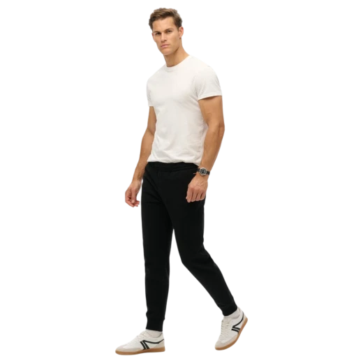 SUPERDRY MUŠKA TRENERKA DONJI DIO CRNA 53123