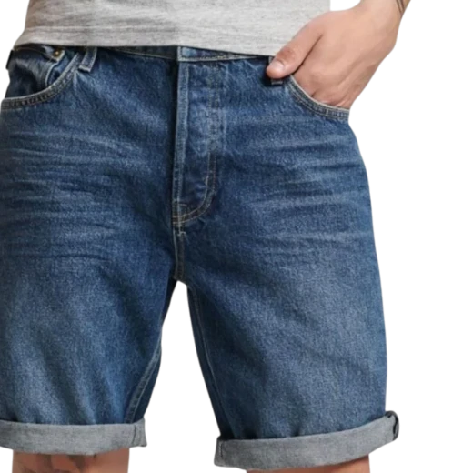 SUPERDRY MUŠKE BERMUDE PLAVA