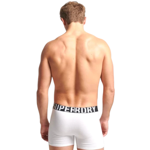 SUPERDRY MUŠKE BOKSERICE CRNA/BIJELA 33814