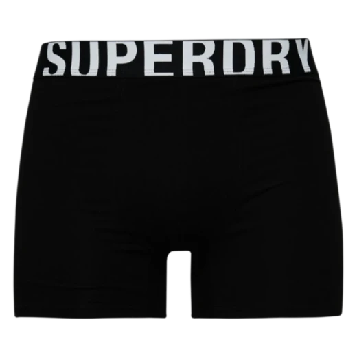 SUPERDRY MUŠKE BOKSERICE CRNA/BIJELA 33814