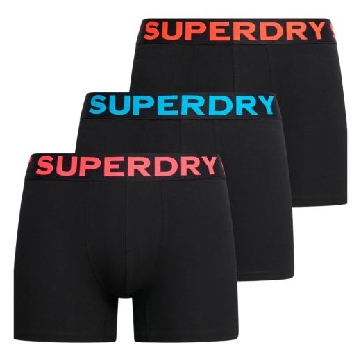 SUPERDRY MUŠKE BOKSERICE CRNA 35428