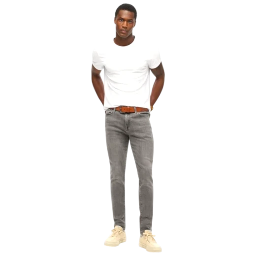 SUPERDRY MUŠKE FARMERKE SIVA 31452