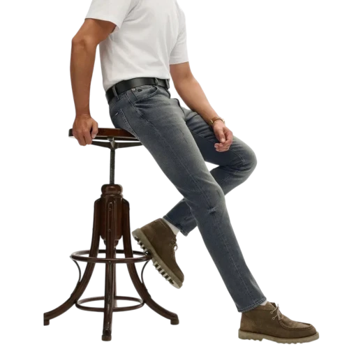 SUPERDRY MUŠKE FARMERKE SIVA 47627