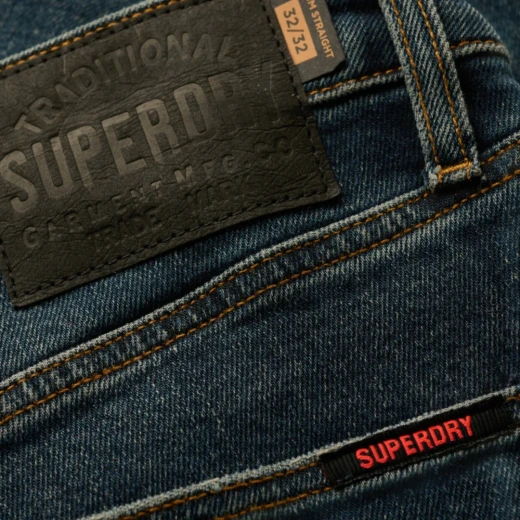 SUPERDRY MUŠKE FARMERKE PLAVA 47786