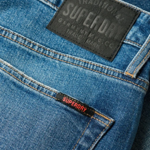 SUPERDRY MUŠKE FARMERKE PLAVA 47788