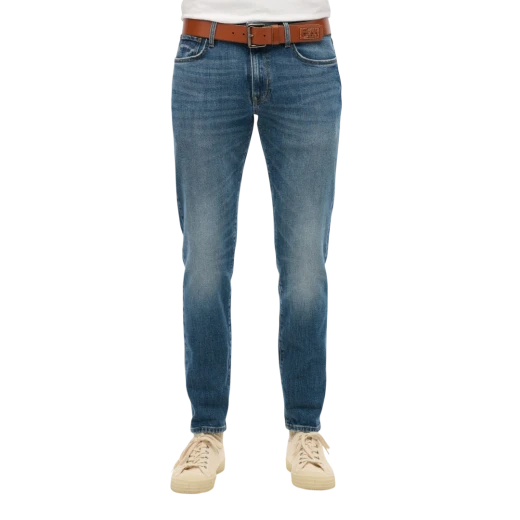 SUPERDRY MUŠKE FARMERKE PLAVA 47788