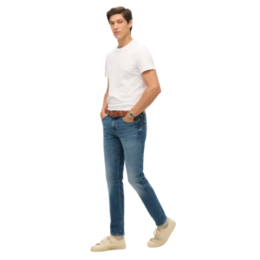 SUPERDRY MUŠKE FARMERKE PLAVA 47788