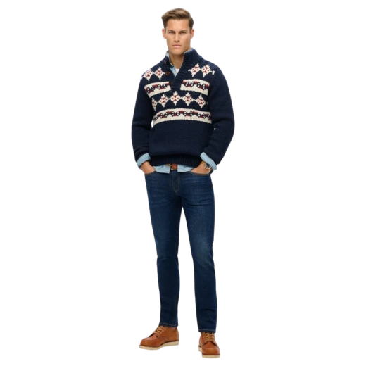 SUPERDRY MUŠKE FARMERKE TEGET