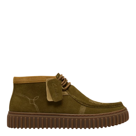CLARKS MUŠKE GLEŽNJAČE MASLINASTA