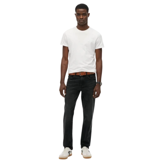 SUPERDRY MUŠKE PANTALONE CRNA