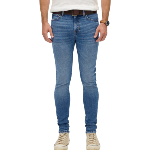 SUPERDRY MUŠKE PANTALONE PLAVA