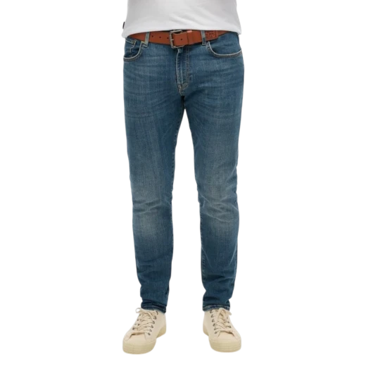 SUPERDRY MUŠKE PANTALONE PLAVA 45243