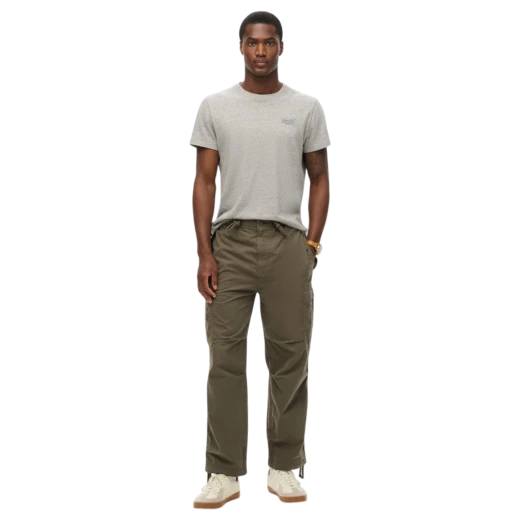 SUPERDRY MUŠKE PANTALONE MASLINASTA