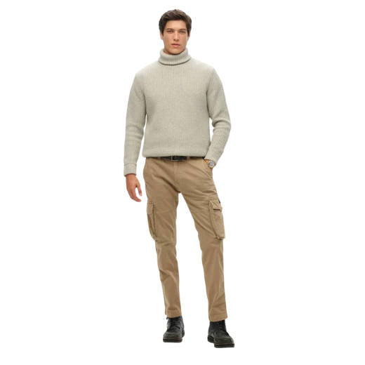 SUPERDRY MUŠKE PANTALONE MASLINASTA