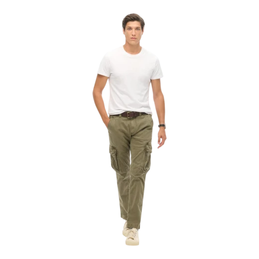 SUPERDRY MUŠKE PANTALONE MASLINASTA