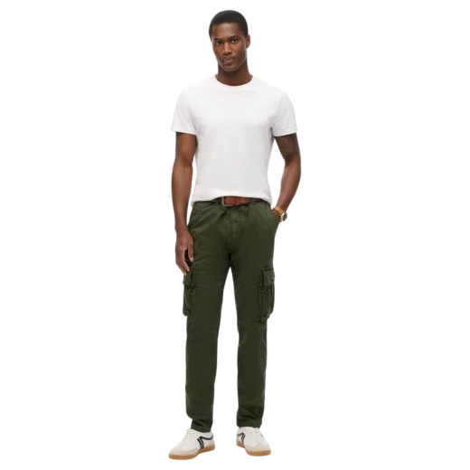 SUPERDRY MUŠKE PANTALONE MASLINASTA