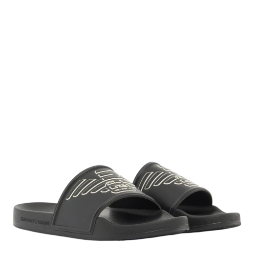 EMPORIO ARMANI MUŠKE PAPUČE CRNA 50613