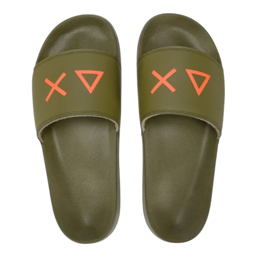 SUN68 MUŠKE PAPUČE MASLINASTA