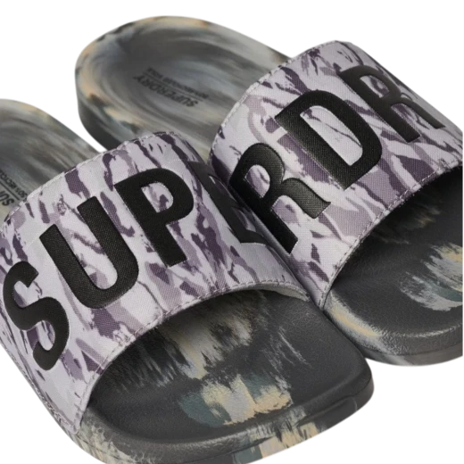 SUPERDRY MUŠKE PAPUČE SIVA 42148