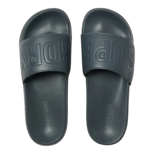 SUPERDRY MUŠKE PAPUČE SIVA