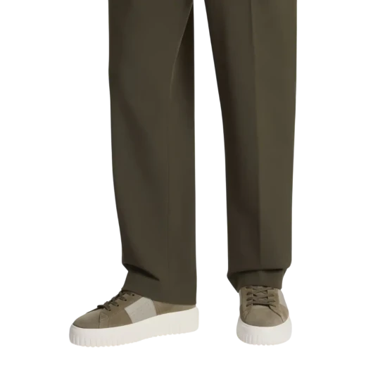 HOGAN MUŠKE PATIKE MASLINASTA 49503